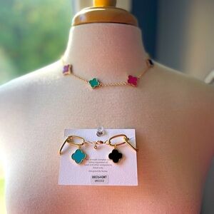 Beautiful Multi-Color Clover Set